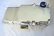 GM LS3 376 Cubic Inch Engine Aluminum Oil Pan AFTER Chrome-Like Metal Polishing and Buffing Services