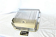 Aluminum Transmission Oil Pan AFTER Chrome-Like Metal Polishing and Buffing Services / Painting Services