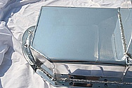 Pontiac V8 Steel Oil Pan AFTER Chrome-Like Metal Polishing and Buffing Services