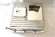 1950 Mercury Lead Sled Aluminum Transmission Oil Pan AFTER Chrome-Like Metal Polishing and Buffing Services / Restoration Services 