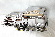 1950 Mercury Lead Sled Aluminum Engine Oil Pan AFTER Chrome-Like Metal Polishing and Buffing Services / Restoration Services