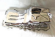 1950 Mercury Lead Sled Aluminum Engine Oil Pan AFTER Chrome-Like Metal Polishing and Buffing Services / Restoration Services