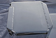 Pontiac V8 Steel Oil Pan AFTER Chrome-Like Metal Polishing and Buffing Services