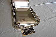 Aluminum Engine Oil Pan AFTER Chrome-Like Metal Polishing and Buffing Services / Restoration Services / Custom Painting Services 
