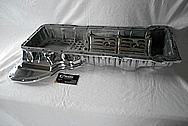 Aluminum V8 Engine Oil Pan AFTER Chrome-Like Metal Polishing and Buffing Services / Restoration Services