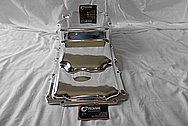 Aluminum Holley Oil Pan AFTER Chrome-Like Metal Polishing and Buffing Services / Restoration Services