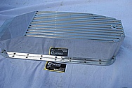 Aluminum Oil Pan BEFORE Chrome-Like Metal Polishing and Buffing Services / Painting Services 