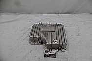 B&M Oil Pan BEFORE Chrome-Like Metal Polishing and Buffing Services - Aluminum Polishing - Oil Pan Polishing