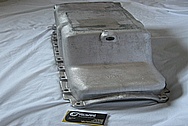 Aluminum V8 Engine Oil Pan BEFORE Chrome-Like Metal Polishing and Buffing Services