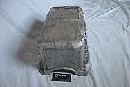 Aluminum V8 Engine Oil Pan BEFORE Chrome-Like Metal Polishing and Buffing Services