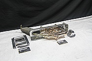 Vintage Gas Pump Nozzle, Bracket, Holder, Etc AFTER Chrome-Like Metal Polishing and Buffing Services / Restoration Services 