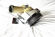 Saleen Mustang Aluminum Power Steering Pump AFTER Chrome-Like Metal Polishing and Buffing Services / Restoration Services 