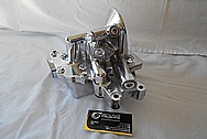 Truck Aluminum Oil Pump AFTER Chrome-Like Metal Polishing - Aluminum Polishing Services