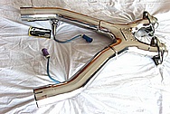 Ford Mustang Cobra Stainless Steel Bassani X-Pipe Exhaust Pipe System AFTER Chrome-Like Metal Polishing and Buffing Services