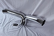 Aluminum Intake Pipe System AFTER Chrome-Like Metal Polishing and Buffing Services / Restoration Services 