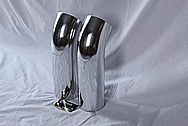 Aluminum Intake Pipe System AFTER Chrome-Like Metal Polishing and Buffing Services / Restoration Services 