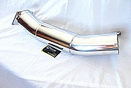 Aluminum Intercooler Piping AFTER Chrome-Like Metal Polishing and Buffing Services / Restoration Services 