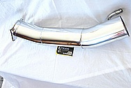 Aluminum Intercooler Piping AFTER Chrome-Like Metal Polishing and Buffing Services / Restoration Services 