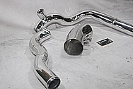 Aluminum Charge Pipe AFTER Chrome-Like Metal Polishing and Buffing Services / Restoration Services