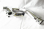 Toyota Supra 2JZ - GTE Aluminum Turbo Piping AFTER Chrome-Like Metal Polishing and Buffing Services / Restoration Services