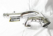 Toyota Supra 2JZ - GTE Aluminum Turbo Piping AFTER Chrome-Like Metal Polishing and Buffing Services / Restoration Services