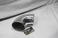 Aluminum Engine Inlet Pipe AFTER Chrome-Like Metal Polishing and Buffing Services / Restoration Services