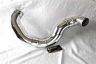 Aluminum Engine Intercooler Pipes AFTER Chrome-Like Metal Polishing and Buffing Services / Restoration Services