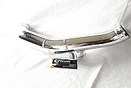 Aluminum Engine Intercooler Pipes AFTER Chrome-Like Metal Polishing and Buffing Services / Restoration Services