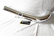 Aluminum Engine Intercooler Pipes AFTER Chrome-Like Metal Polishing and Buffing Services / Restoration Services