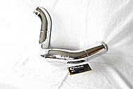 Aluminum Engine Intercooler Pipes AFTER Chrome-Like Metal Polishing and Buffing Services / Restoration Services