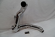 Dodge Viper Aluminum Engine Piping and Flange AFTER Chrome-Like Metal Polishing and Buffing Services / Restoration Service