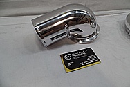 Aluminum Pipe AFTER Chrome-Like Metal Polishing and Buffing Services / Restoration Service