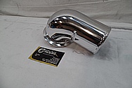 Aluminum Pipe AFTER Chrome-Like Metal Polishing and Buffing Services / Restoration Service