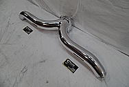 Aluminum Pipe AFTER Chrome-Like Metal Polishing and Buffing Services / Restoration Service