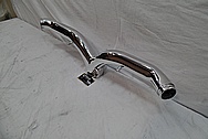 Aluminum Pipe AFTER Chrome-Like Metal Polishing and Buffing Services / Restoration Service