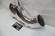 Aluminum Pipe AFTER Chrome-Like Metal Polishing and Buffing Services / Restoration Service