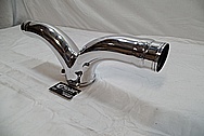 Stainless Steel Pipe AFTER Chrome-Like Metal Polishing and Buffing Services / Restoration Service