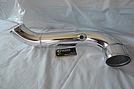 Toyota Supra 2JZ-GTE Aluminum Intercooler Pipe / Air Intake Pipe AFTER Chrome-Like Metal Polishing and Buffing Services / Restoration Service