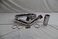 Aluminum Intercooler Pipe / Air Intake Pipe AFTER Chrome-Like Metal Polishing and Buffing Services / Restoration Service