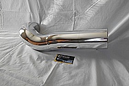 Aluminum Engine Intake Pipe BEFORE Chrome-Like Metal Polishing - Aluminum Polishing 