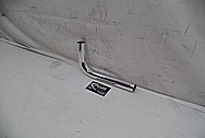 Toyota Supra Aluminum Upper Radiator Pipe AFTER Chrome-Like Metal Polishing - Aluminum Polishing 