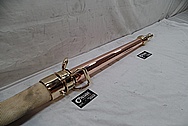 Vintage Brass Fire Extinguisher Nozzle AFTER Chrome-Like Metal Polishing - Brass Polishing