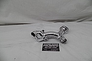 Toyota Supra 1993 - 1998 Aluminum Water Pipe AFTER Chrome-Like Metal Polishing - Aluminum Polishing Services