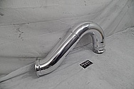 Aluminum Engine Intercooler Pipe AFTER Chrome-Like Metal Polishing - Aluminum Polishing Services