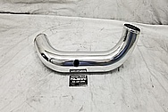 1993 - 1998 Toyota Supra Aluminum Intercooler Pipe AFTER Chrome-Like Metal Polishing - Aluminum Polishing Services