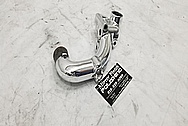 1993 - 1998 Toyota Supra Aluminum Radiator Pipe AFTER Chrome-Like Metal Polishing and Buffing Services
