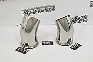 Stainless Steel Exhaust Pipe AFTER Chrome-Like Metal Polishing and Buffing Services - Stainlees Steel Polishing 