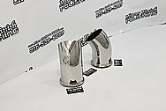 Stainless Steel Exhaust Pipe AFTER Chrome-Like Metal Polishing and Buffing Services - Stainlees Steel Polishing 