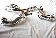 Toyota Supra 2JZ-GTE Turbo Aluminum Piping AFTER Chrome-Like Metal Polishing and Buffing Services