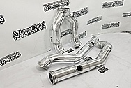 Aluminum Turbo Pressure Piping AFTER Chrome-Like Metal Polishing and Buffing Services